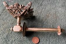 Toilet Roll Holder Cast Brass Bronze C1930 French Old Antique Vintage Stunning!!