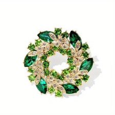 Women Brooch Pin Crystal