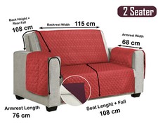 QUILTED SOFA SLIP COVERS SOFT