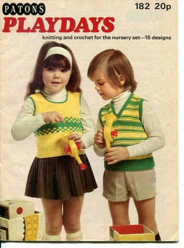 Vintage patons playdays - vintage,