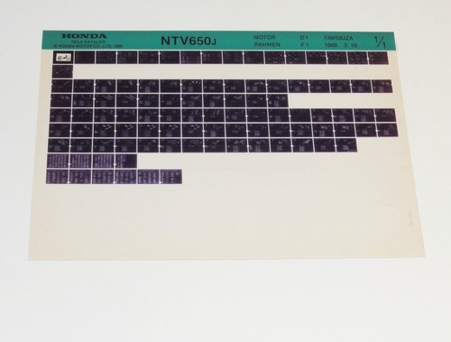 Microfich spare parts