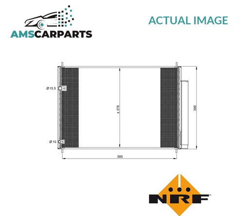 Air con condenser - a/c, 35839