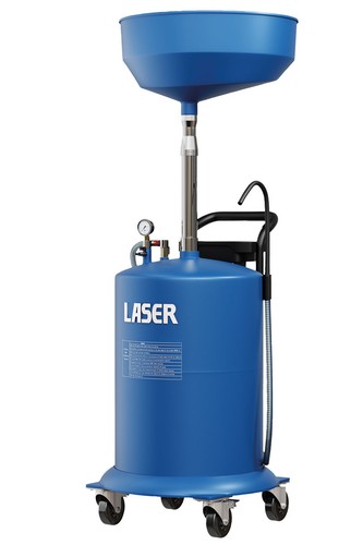 Pneumatic oil drainer 70l - oil,