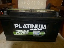  100Ah Leisure Battery Low Height  MAINTENANCE FREE SEALED FOR LIFE USED 