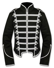 NEW My Chemical Romance Military black & white Jacket Emo Parade Cosplay Costume