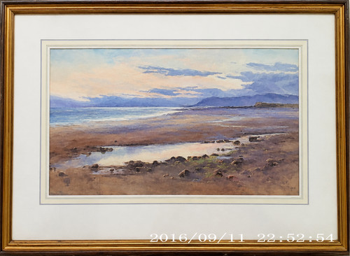 Watercolour welsh coastal - watercolour,