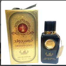 Dirham Gold OUD Unisex Perfume EDP by Manasik Arabic Fragrance Nice Smell 100ml