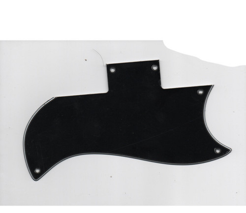 Black scratch plate pick guard - pick,