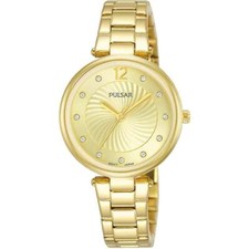 Pulsar Ladies Gold 30mm Quartz