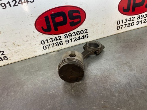 Piston with con - , rod