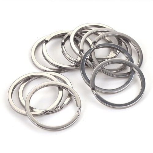 Split rings for keyring silver - rings,