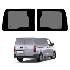 Rear Barn Door Dark Tint Van