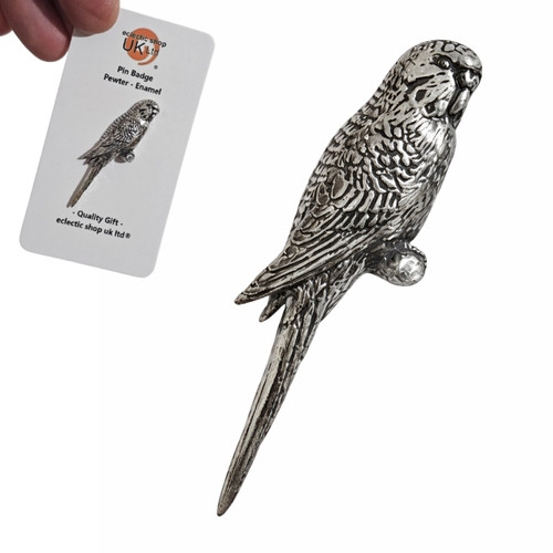 Budgie budgerigar pin - budgie,