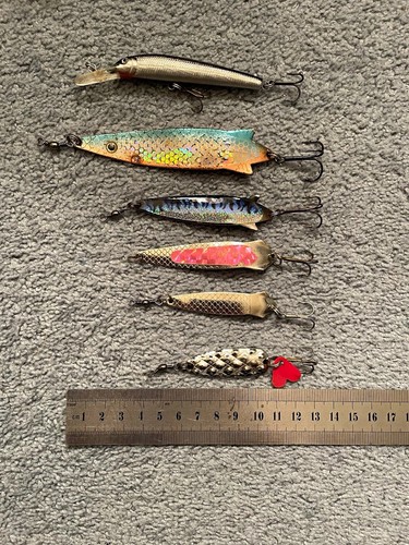Mixed freshwater lures - mixed, &