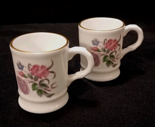 Pair miniature floral - pair,