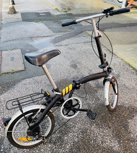Fold unisex bike bicycle in - fold-up,