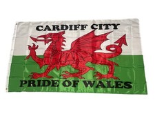 *NEW* Cardiff City Flag 5ft by