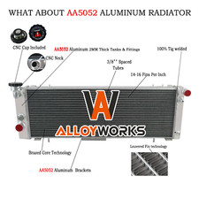 3 Row Aluminium Racing