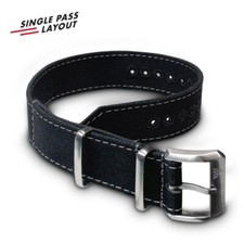 20mm vintage military black - 20mm,