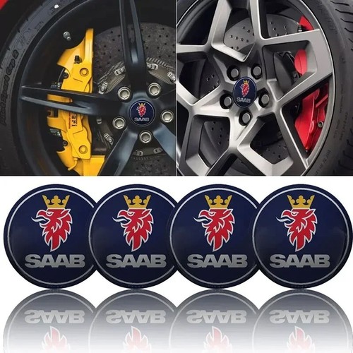 Saab blue centre hub - blue,