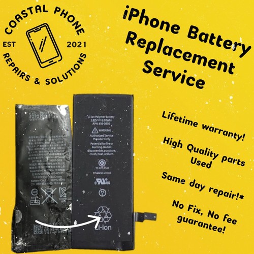Iphone new battery replacement - iphone,