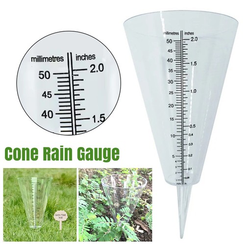 Cone rain gauge measurement - gauge,