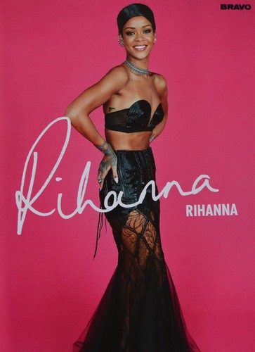 Rihanna autograph card - rihanna,