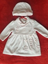 Baby Girls Light Pink Spanish Dress And Hat Size 3 Months New With Out Tag's