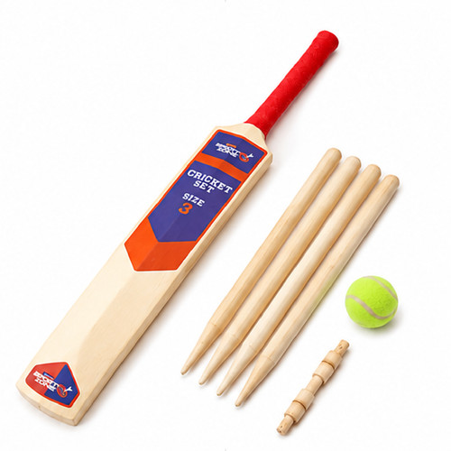 Cricket set wooden - kids, size
