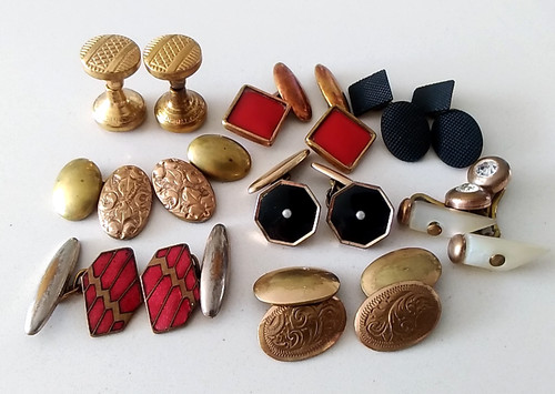 Antique vintage cufflinks 8 - antique,