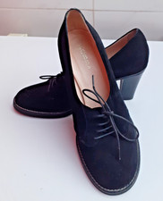 Ladies Black Suede/Leather