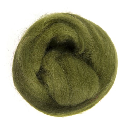 Natural wool roving - wool, –