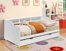 3ft Wooden Bed with Trundle