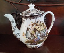 1 x Vintage  Royal Worcester Palissy  Game Series  Coffee Pot