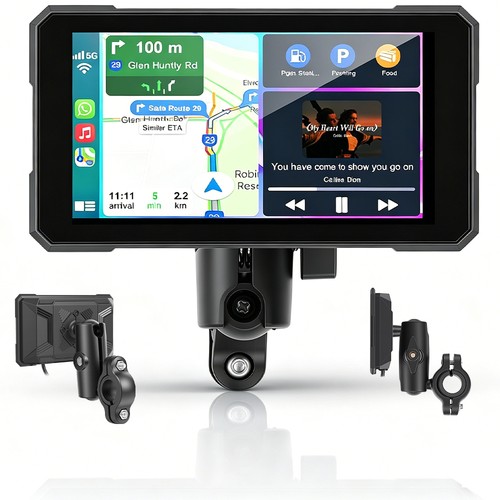 Motorcycle apple carplay - 5",