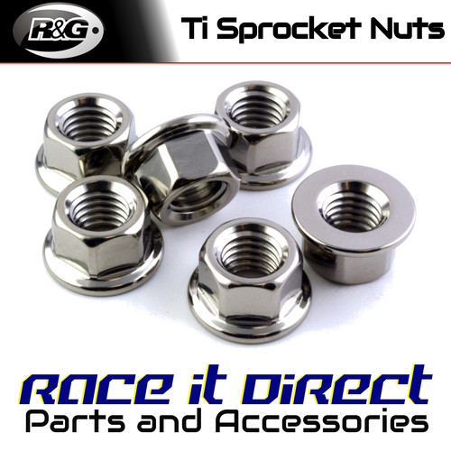 Titanium sprocket nuts for - titanium,