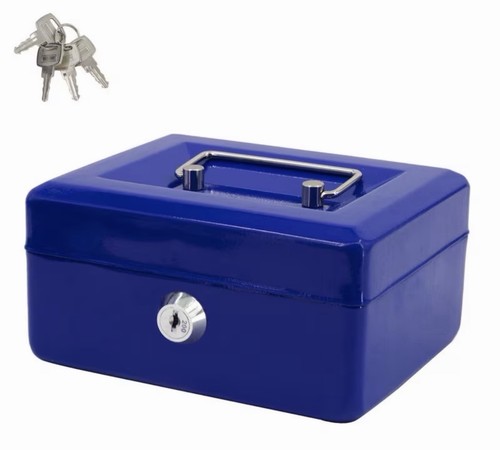 Petty cash box - with, 2