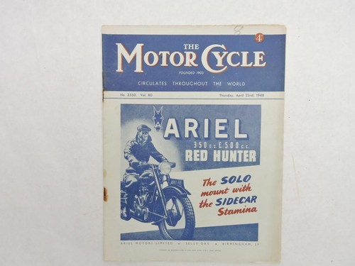 April 1948 the - april, motorcycle