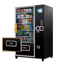 Vending Machine Snack & Beverage Combo | 300 Item cap. Cash Slot and Card Reader