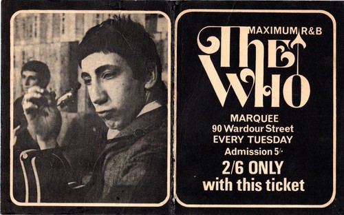 The who concert flyer - who,