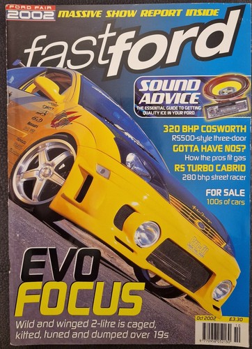 Fast ford magazine oct 2002 - magazine,