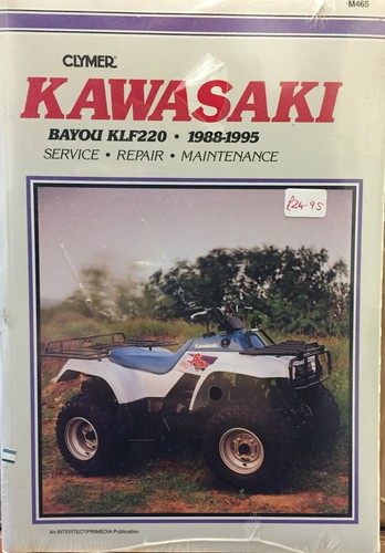 Clymer kawasaki bayou klf220 - kawasaki,