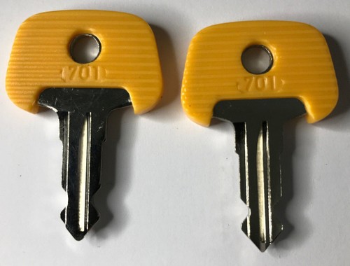 Ignition key 701 - 2x,