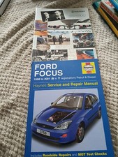 2 Car Books Ford Focus 1998 to