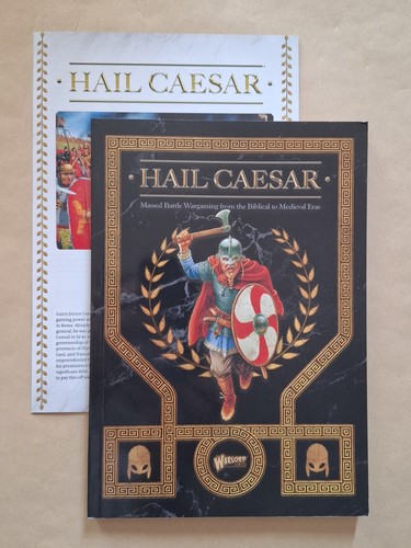 Hail caesar 2nd rulebook - hail,