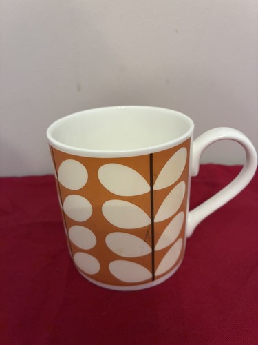 Orla kiely mug orange leaf - orla,