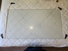 toughened glass splash back never used and still in box.