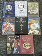 Golf DVD Bundle (8 Total):Ryder Cups, Seve Ballesteros, Little Red Golf