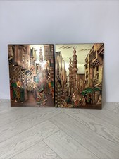 Vintage Copper Etched Middle