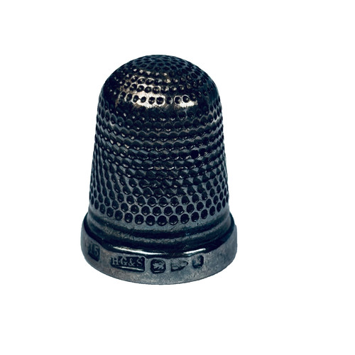 Thimble silver s henry - thimble,